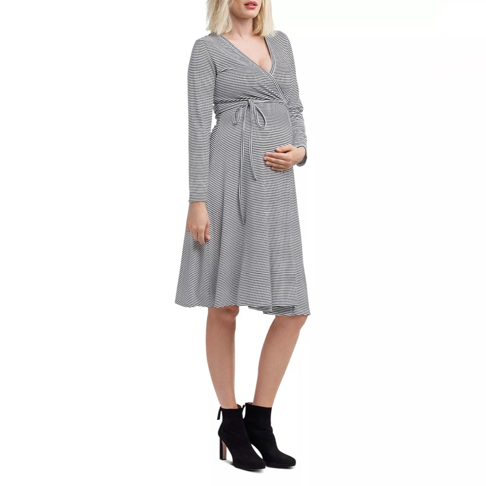 NOM Maternity Wrap Dress